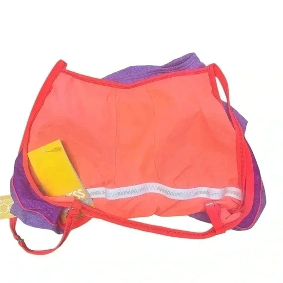 Speedo Women's Heathered Purple Clip-Back One-Piece Swimsuit Size 14 NWT - Picture 5 of 8